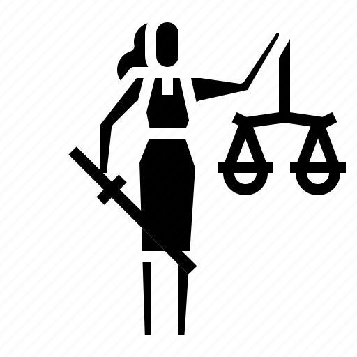 Justice, ladyjustice, law, scales, sword icon - Download on Iconfinder