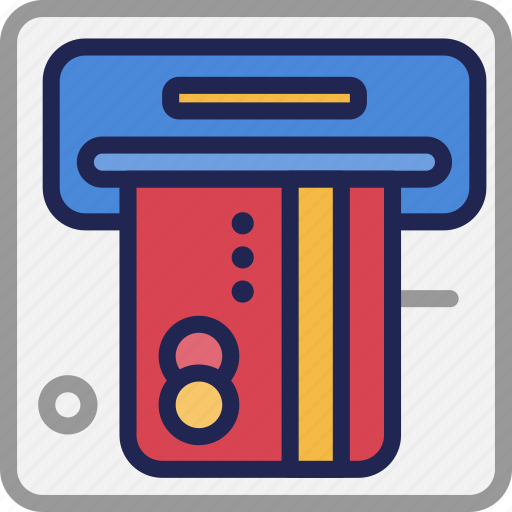 Atm, bank, banking, business, credit, finance, withdrawal icon - Download on Iconfinder