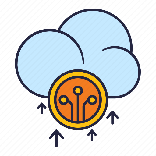 Coin, cloud, finance, business, invest, profit icon - Download on Iconfinder
