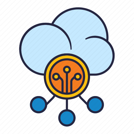 Coin, cloud, system, business, investment icon - Download on Iconfinder