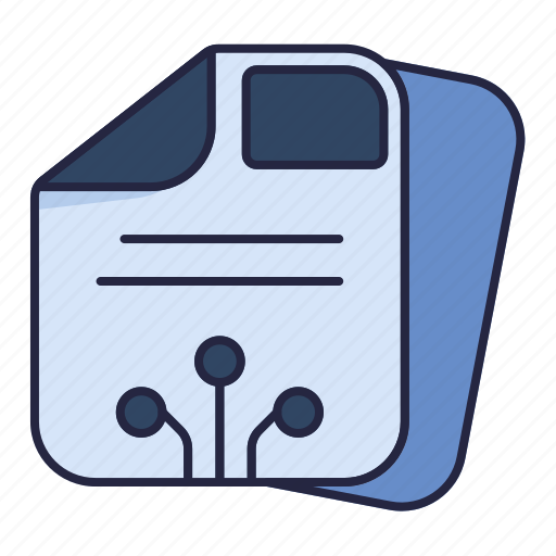 Document, system, agreement, technology, data icon - Download on Iconfinder