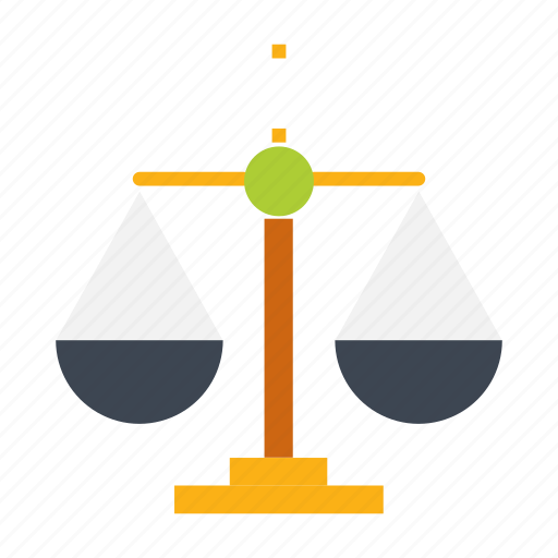 Balance, business, equality, flat icon, justice, law, weighing icon - Download on Iconfinder