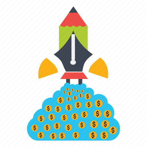 Boost, flat icon, hike, rise, rocket, top icon - Download on Iconfinder