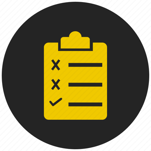 Clipboard, document, notepad, option, pad, paste, survey icon - Download on Iconfinder