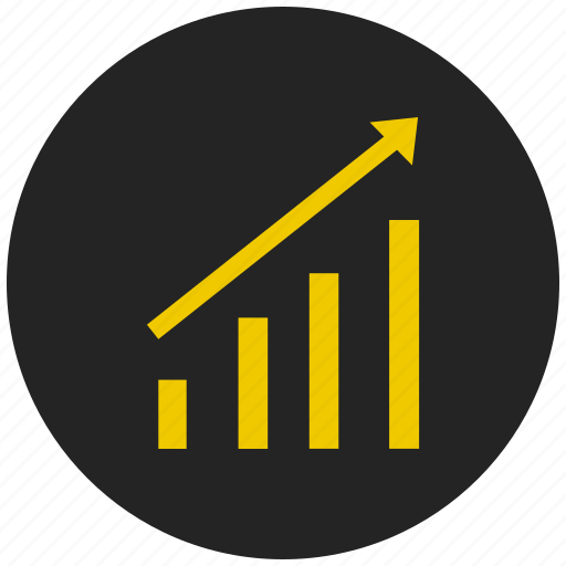 Bar chart, bar graph, dashboard, inflation, report, statistics, trend icon - Download on Iconfinder