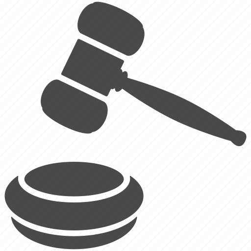 Hammer, law, lawyer, auction, judge, justice icon - Download on Iconfinder