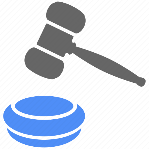 Finance, hammer, law, lawyer, auction, judge icon - Download on Iconfinder