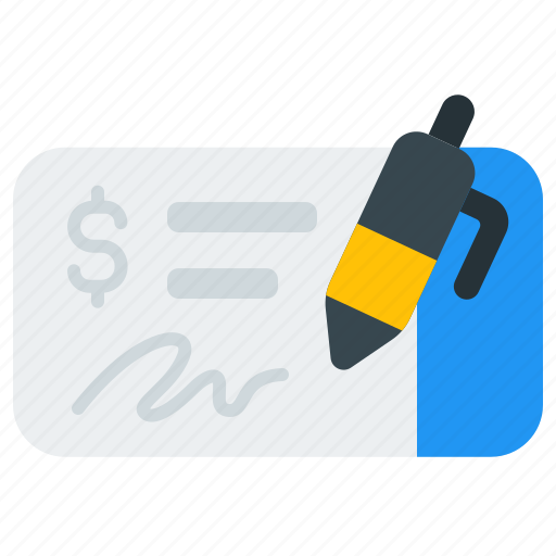 Cheque, check, financial, finance, money, economy, business icon - Download on Iconfinder