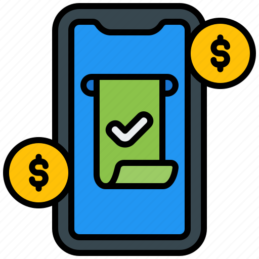 Pay, mobile, financial, finance, money, economy, business icon - Download on Iconfinder