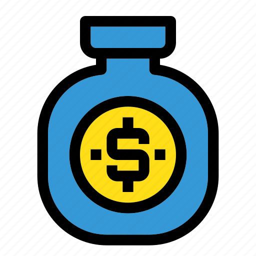 Bag, money, saving, business, financial, payment icon - Download on Iconfinder