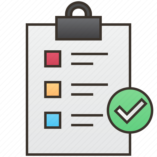 Checklist, detail, document, form, survey icon - Download on Iconfinder