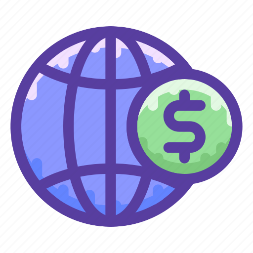 Business, finance, globe, money, world icon - Download on Iconfinder