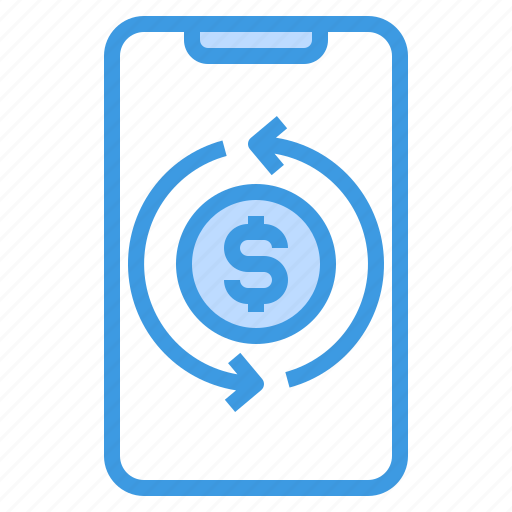 Currency, exchange, money, smartphone icon - Download on Iconfinder