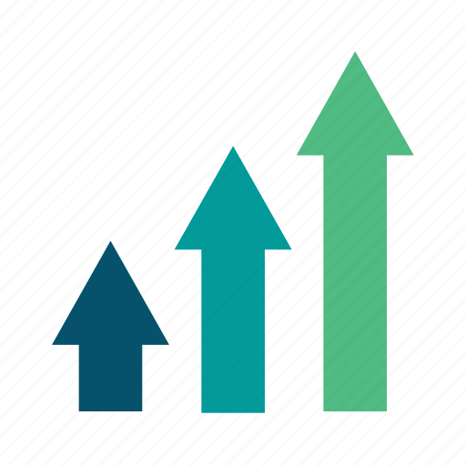 Arrows, earning, graph, growth, investment, profit, up icon - Download on Iconfinder