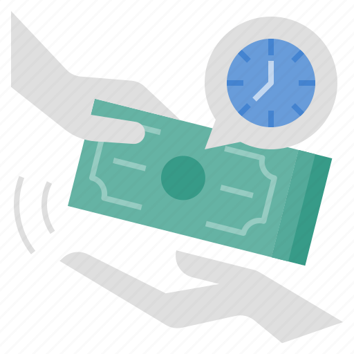 Salary, pay, purchase, average payment period, average payment, debtor collection period icon - Download on Iconfinder