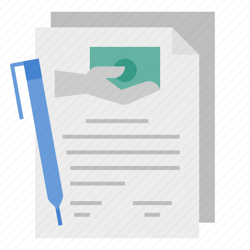 Loan, contract, borrower, lender, mortgage, loan agreement, financial agreement icon - Download on Iconfinder