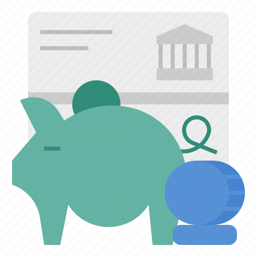 Saving, income, banking, deposit, cash, saving account, deposit account icon - Download on Iconfinder