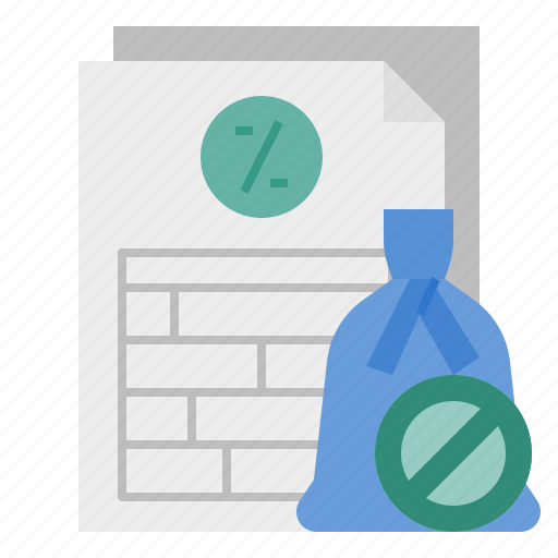 Tax, exempt, exclude, taxpayer, revenue, taxfree, tax exemption icon - Download on Iconfinder
