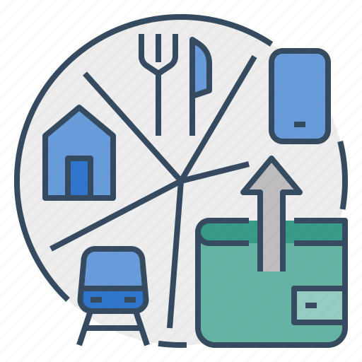 Budgeting, expenses, plan, spending, spending budget, individual expenses, financial planning icon - Download on Iconfinder