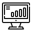graph, budget, accountant, accounting, analysis, computer, monitor, finance, bars 