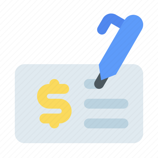 Cheque, checkbook, payment, money, transaction icon - Download on Iconfinder
