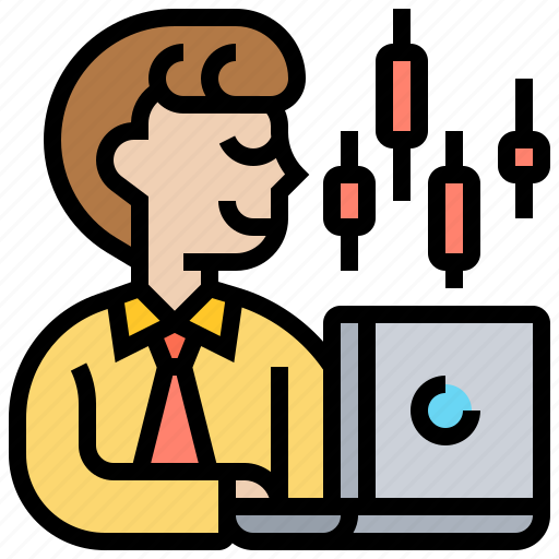 Business, consultant, economist, stock, trader icon - Download on Iconfinder