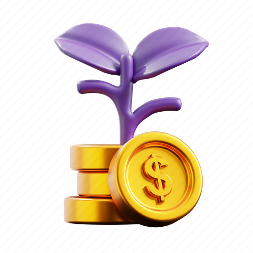 Investment, money, finance, growth, plant, financial, interest icon - Download on Iconfinder