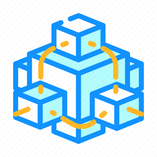 Blockchain, crypto, currency, financial, technology, software icon - Download on Iconfinder