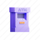 atm, machine, payment, cash, business, money, bank 