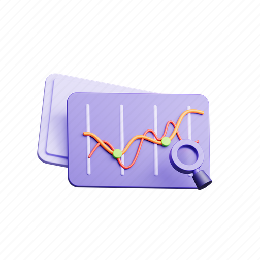 Market, chart, investment, finance, growth, graph 3D illustration - Download on Iconfinder