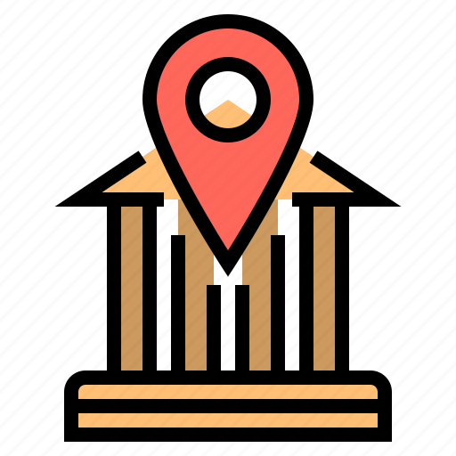 Bank, financial, location, place, transaction icon - Download on Iconfinder