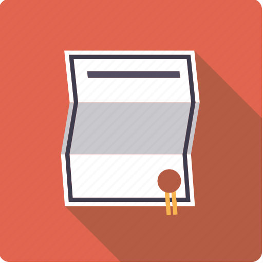 Certificate, contract, diploma, document, seal icon - Download on Iconfinder