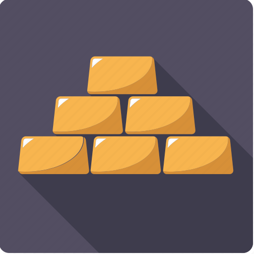 Bullion, finance, gold, metal, precious, stack, wealth icon - Download on Iconfinder