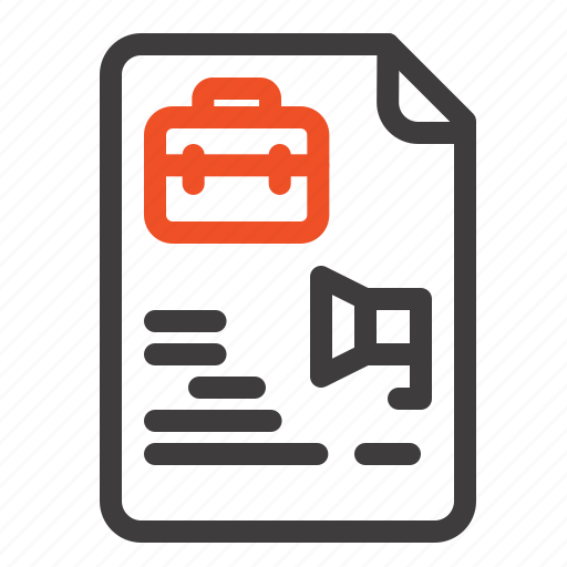 Bag, document, file, job icon - Download on Iconfinder