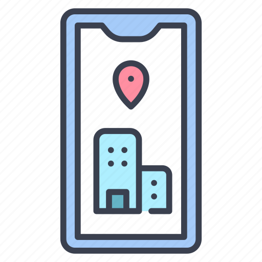 Business, company, location, map, mark, point, position icon - Download on Iconfinder
