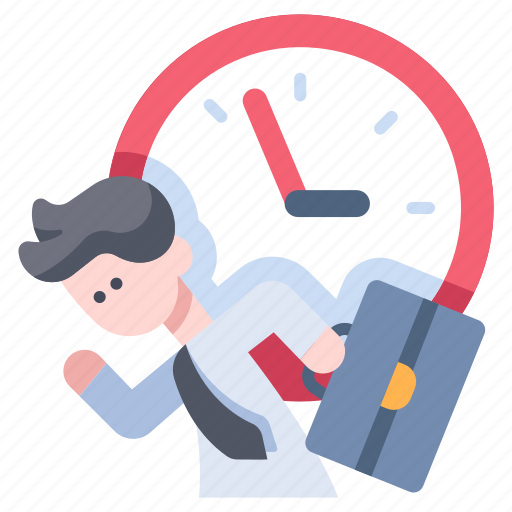 Business, businessman, clock, deadline, meeting, punctuality, time icon - Download on Iconfinder