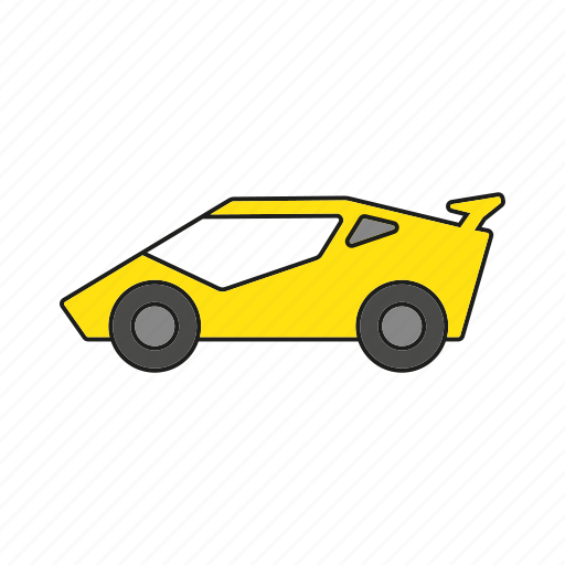 Automobile, car, speed, sports car, traffic, transportation, vehicle icon - Download on Iconfinder