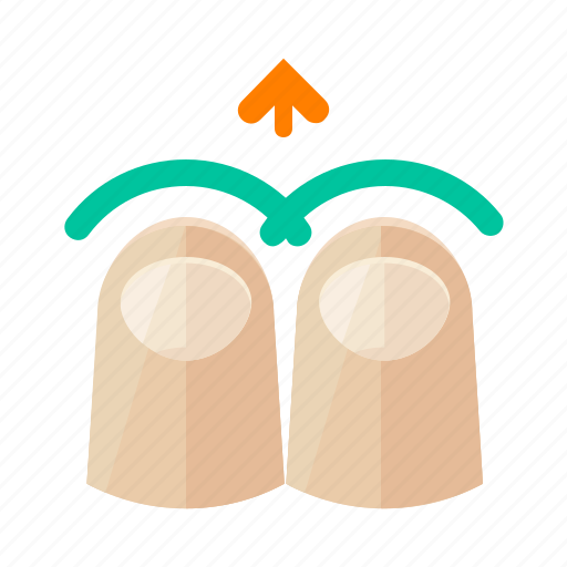 Finger, move, touch, two, up, arrows, gesture icon - Download on Iconfinder