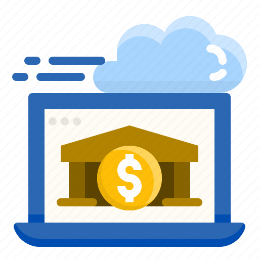 Bank, cashless, cloud, finance, fintech, transaction, transfer icon - Download on Iconfinder
