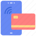 nfc, contactless, payment, card, smartphone, transaction, mobile, money, fintech