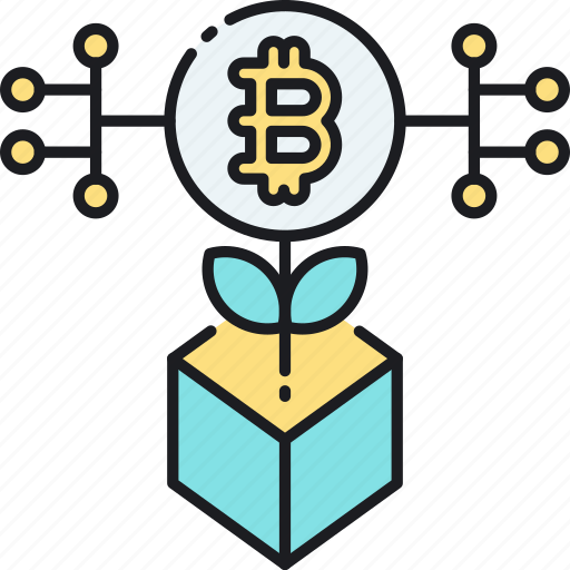 Bitcoin, ico, initial coin offering icon - Download on Iconfinder