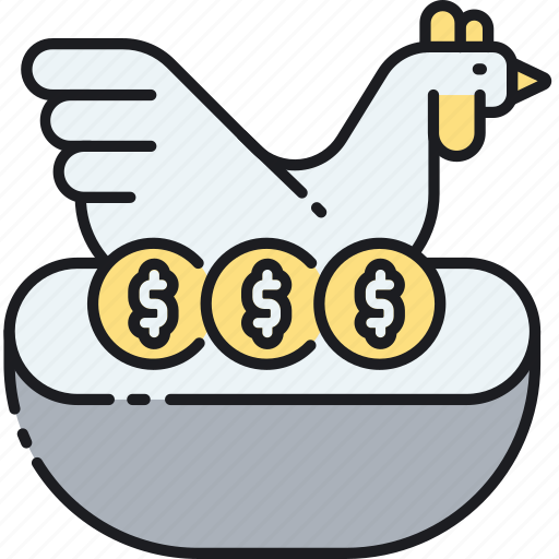Golden eggs, income, money icon - Download on Iconfinder
