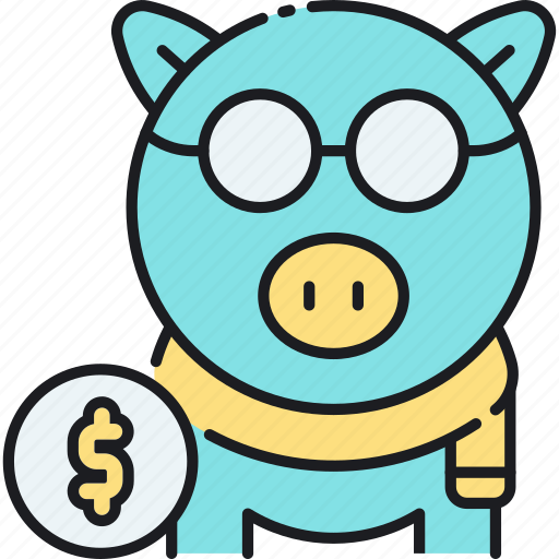 Piggy bank, retirement, savings icon - Download on Iconfinder