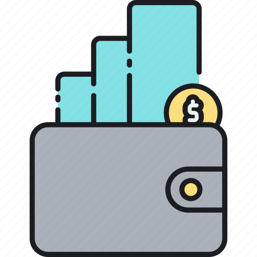 Digital wallet, e wallet, wallet data, wallet stats icon - Download on Iconfinder