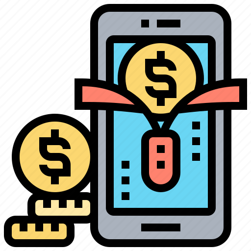 Banking, digital, saving, smartphone, wallet icon - Download on Iconfinder