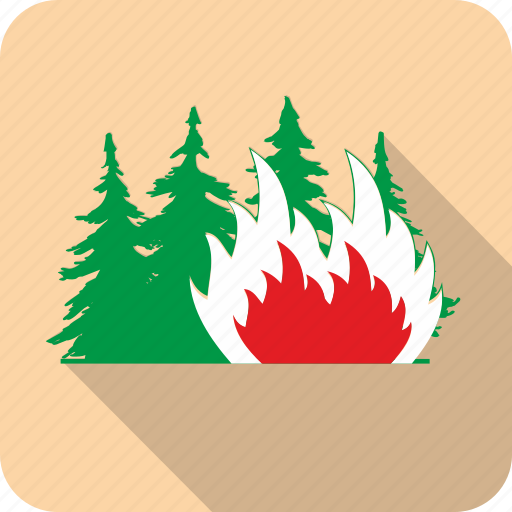 Fire, forest, attention, danger, flame, warning icon - Download on Iconfinder