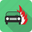 car, fire, auto, burn, flame, vehicle 