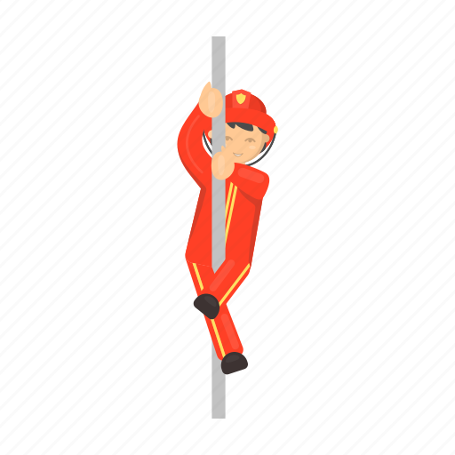Department, fire, firefighter, fireman, pole icon - Download on Iconfinder