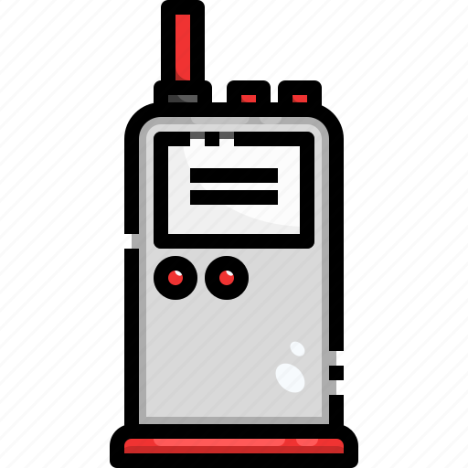 Communication, detective, electronics, radio, talkie, walkie icon - Download on Iconfinder