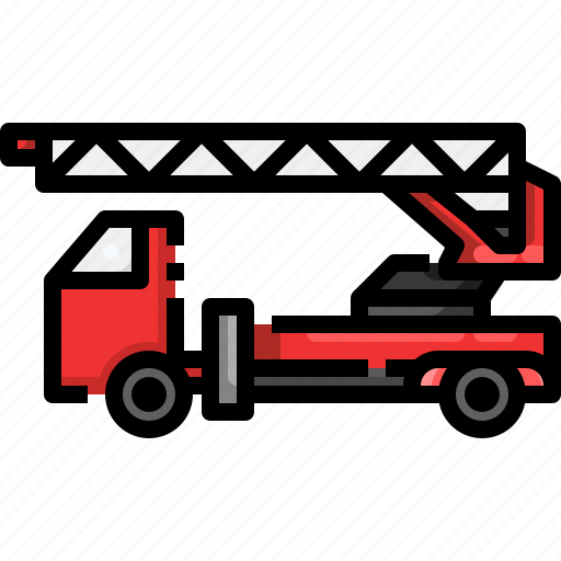 Automobile, emergency, firetruck, security, truck, vehicle icon - Download on Iconfinder